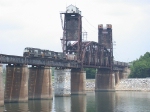 SB freight going across the Tenbridge